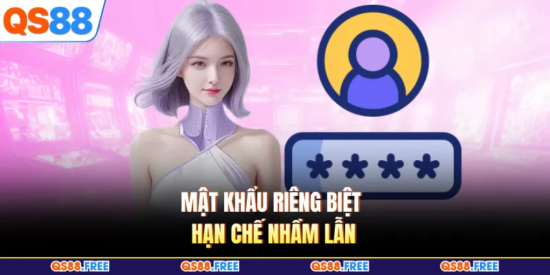 Quên Mật Khẩu QS88 - Cách Khôi Phục Nhanh Cho Hội Viên 4 Mật khẩu riêng biệt hạn chế nhầm lẫn