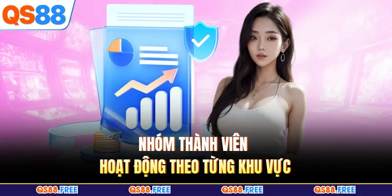 Đại Lý QS88 2 Nhóm thành viên hoạt động theo từng khu vực